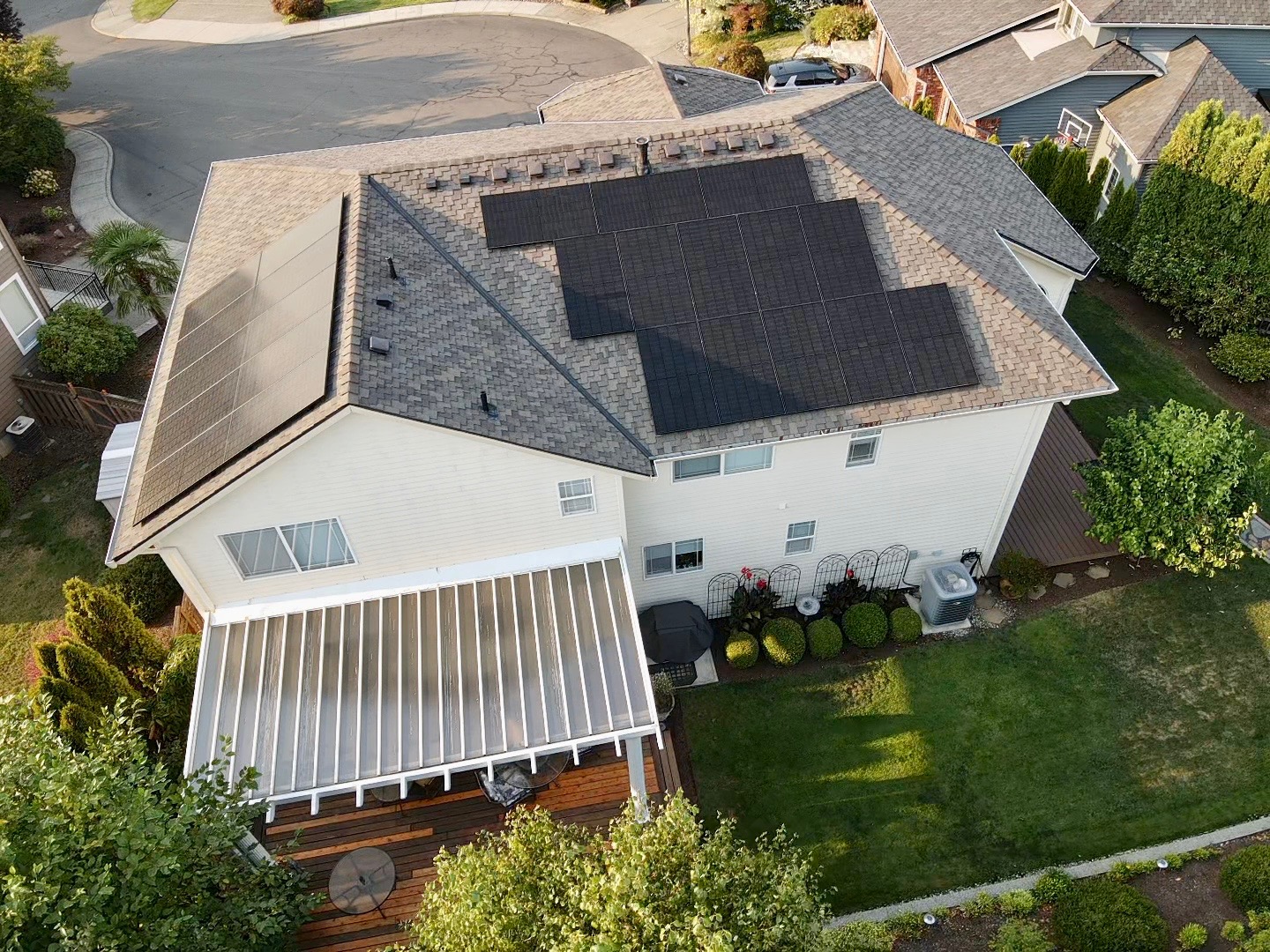 Residential solar installation — Allen, TX